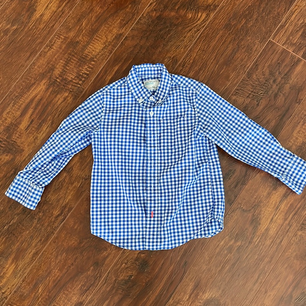 Crewcuts gingham button down